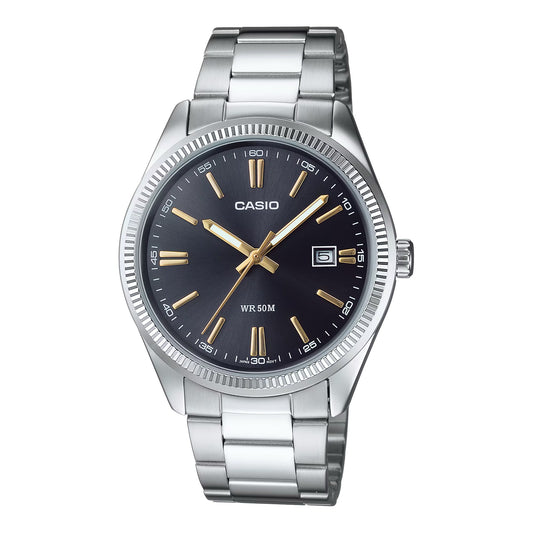 Casio MTP-1302D-1A2VDF – Men's Stainless Steel Watch