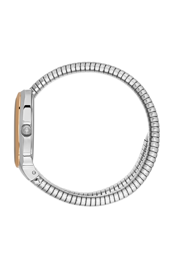 Freelook FL.1.10422-4 Women’s Watch – Two-Tone Stainless Steel, Serpent Design, White Dial