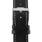 Jacques Lemans 1-1877A Men’s Chronograph – Stainless Steel, Black Dial, Sporty Elegance