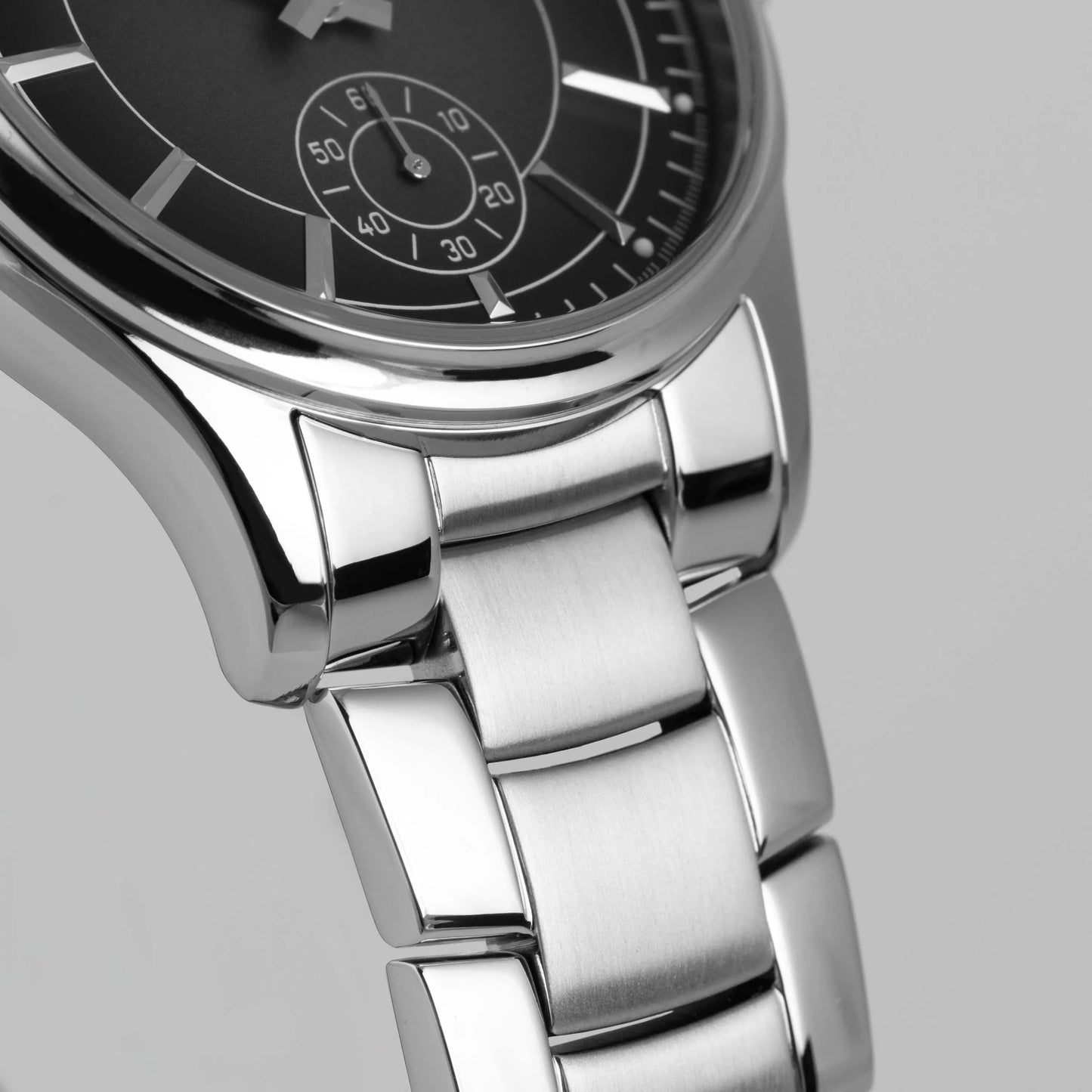 Jacques Lemans 1-2197F Men’s Watch – Stainless Steel, Black Dial, Elegant Design