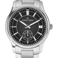 Jacques Lemans 1-2197F Men’s Watch – Stainless Steel, Black Dial, Elegant Design