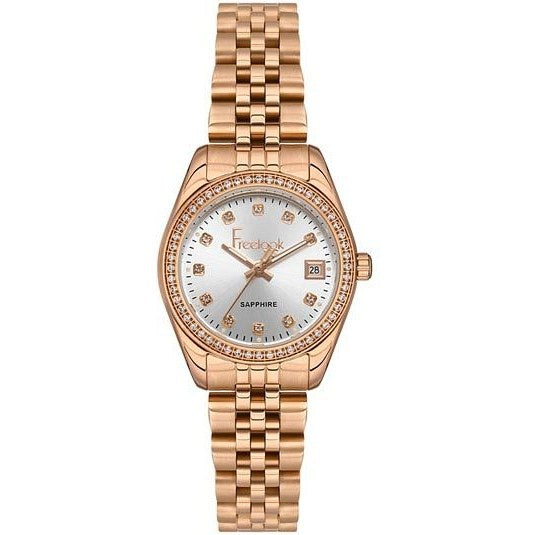 Freelook FL.1.10412-6 Women’s Watch – Rose Gold, Sapphire Crystal, Diamond Markers