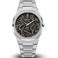 D1 Milano UTBJ32 Men’s Watch – Ultra Thin, Stainless Steel, Textured Black Dial