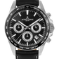 Jacques Lemans 1-1877A Men’s Chronograph – Stainless Steel, Black Dial, Sporty Elegance