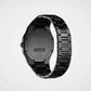 D1 Milano UTBJ31 Men’s Watch – Ultra Thin, Black Stainless Steel, Marble Effect Dial