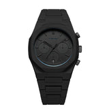 D1 Milano PHBJSH Polychrono Shadow – 40.5 mm Polycarbonate Chronograph (All-Black)