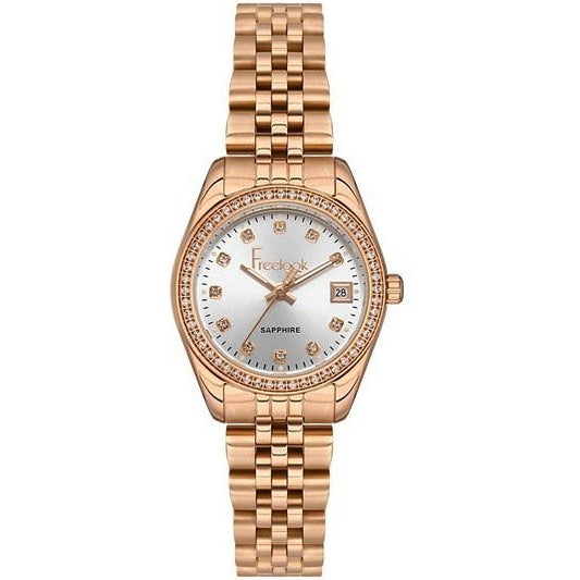 Freelook FL.1.10412-6 Women’s Watch – Rose Gold, Sapphire Crystal, Diamond Markers