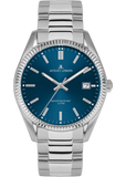Jacques Lemans 50-3C Men’s Watch – Stainless Steel, Blue Dial, Classic Design