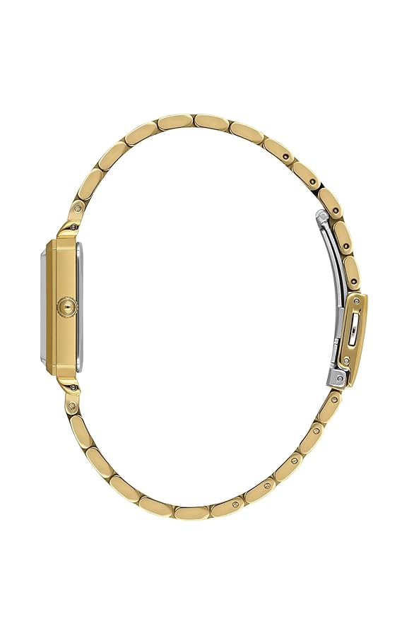 Daniel Klein DK.1.13934-3 Women’s Watch – Gold Stainless Steel, Rectangular Case