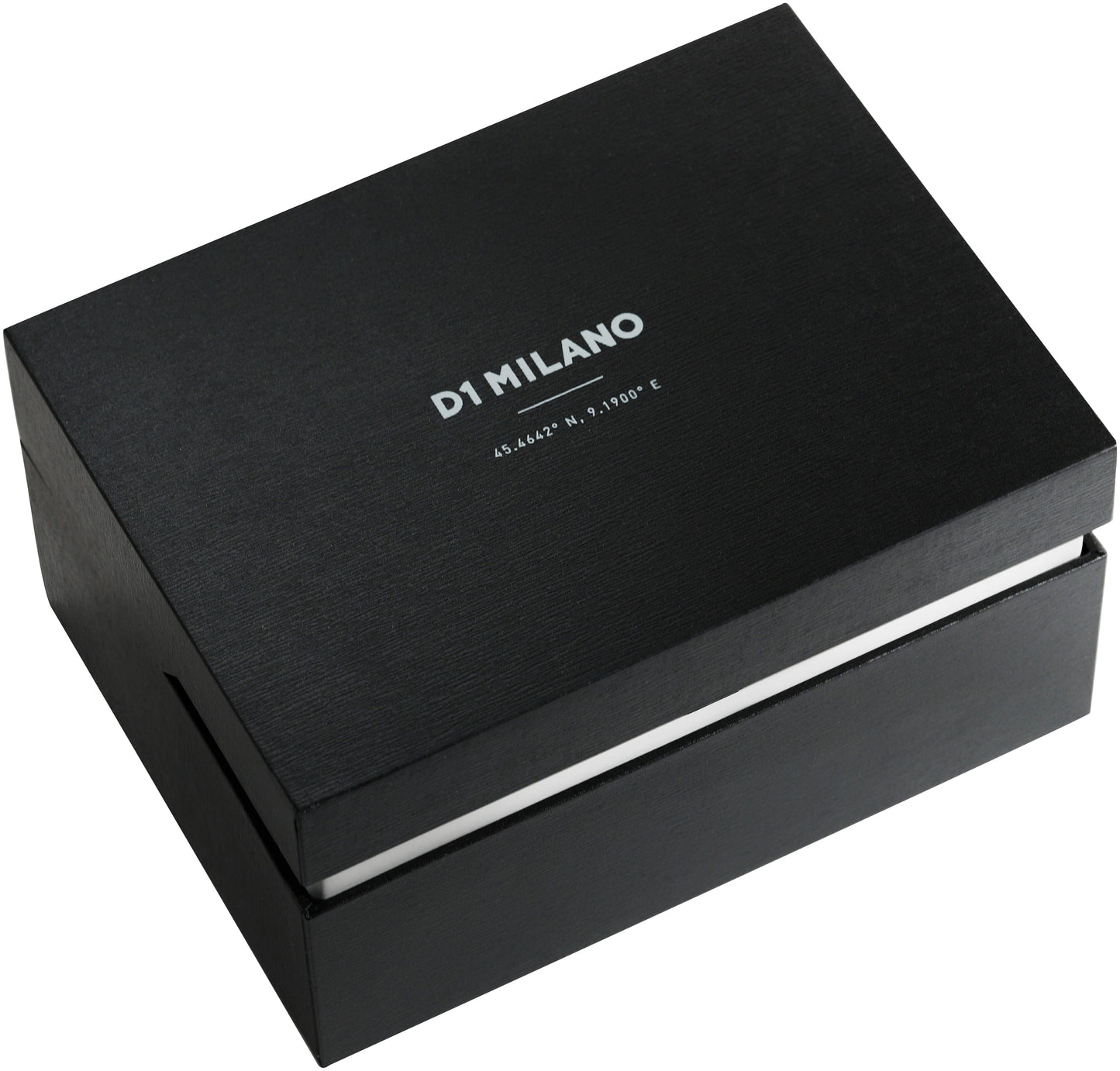 D1 Milano UTBJ32 Men’s Watch – Ultra Thin, Stainless Steel, Textured Black Dial