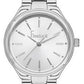 Freelook FL.1.10413-1 Women’s Watch – Silver Stainless Steel, Minimalist White Dial