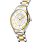 Amalys AMW-159 Women’s Watch – Two-Tone Stainless Steel, Roman Numerals, Sapphire Glass