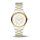 Amalys AMW-159 Women’s Watch – Two-Tone Stainless Steel, Roman Numerals, Sapphire Glass
