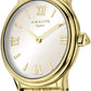 Amalys AMW-199 Women’s Watch – Gold Stainless Steel, Roman Numerals, Sapphire Glass