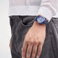 D1 Milano NYBJ05 Exp-Cobalt – Nylon 39 mm Transparent Blue Watch