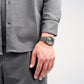 D1 Milano UTBJ22 Ultra Thin Antracite 40 mm – Gun Metal Bracelet Watch