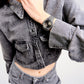 D1 Milano UTBJ22 Ultra Thin Antracite 40 mm – Gun Metal Bracelet Watch
