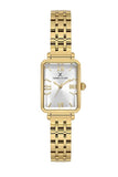 Daniel Klein DK.1.13934-3 Women’s Watch – Gold Stainless Steel, Rectangular Case