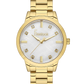 Freelook FL.1.10402-2 Women’s Watch – Gold Stainless Steel, Crystal Markers, White Dial