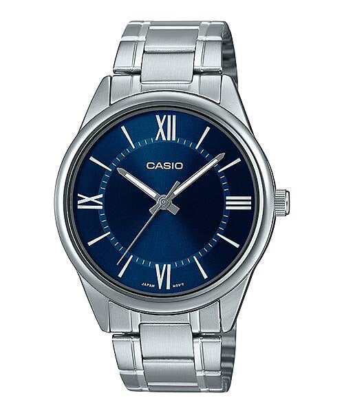 Casio MTP-V005D-2B5UDF – Men's Stainless Steel Watch