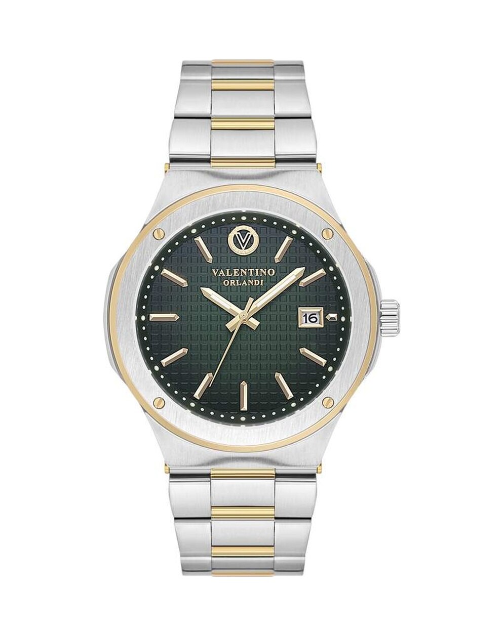 Valentino Orlandi VO.1.10007-5 Two-Tone Green Dial Men’s Watch