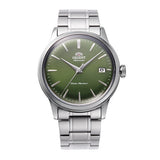 Orient RA-AC0M09E30B Automatic Men’s Watch – Green Dial, Stainless Steel Bracelet