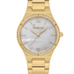 Freelook FL.1.10407-2 Women’s Watch – Gold Stainless Steel, Crystal Bezel, White Dial