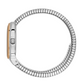 Freelook FL.1.10422-4 Women’s Watch – Two-Tone Stainless Steel, Serpent Design, White Dial