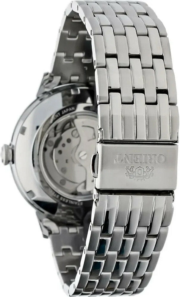 Orient RA-AC0J08B30B Automatic Men’s Watch – Black Dial, Stainless Steel Bracelet