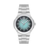 Valentino Orlandi VO.1.10007-3 – Green Gradient Textured Dial Men’s Stainless Steel Watch